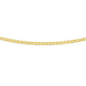 9ct Charming Yellow Gold Anchor Chain