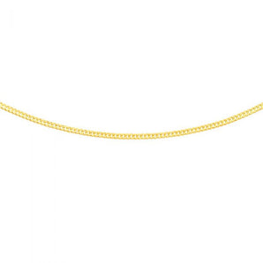 9ct Yellow Gold Curb Chain 50cm 90 Gauge