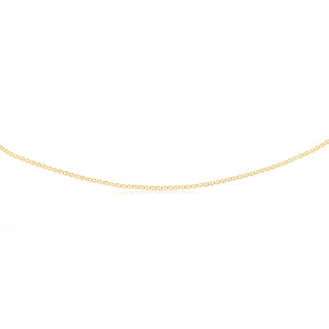 9ct Yellow Gold Filled 55cm Anchor Chain
