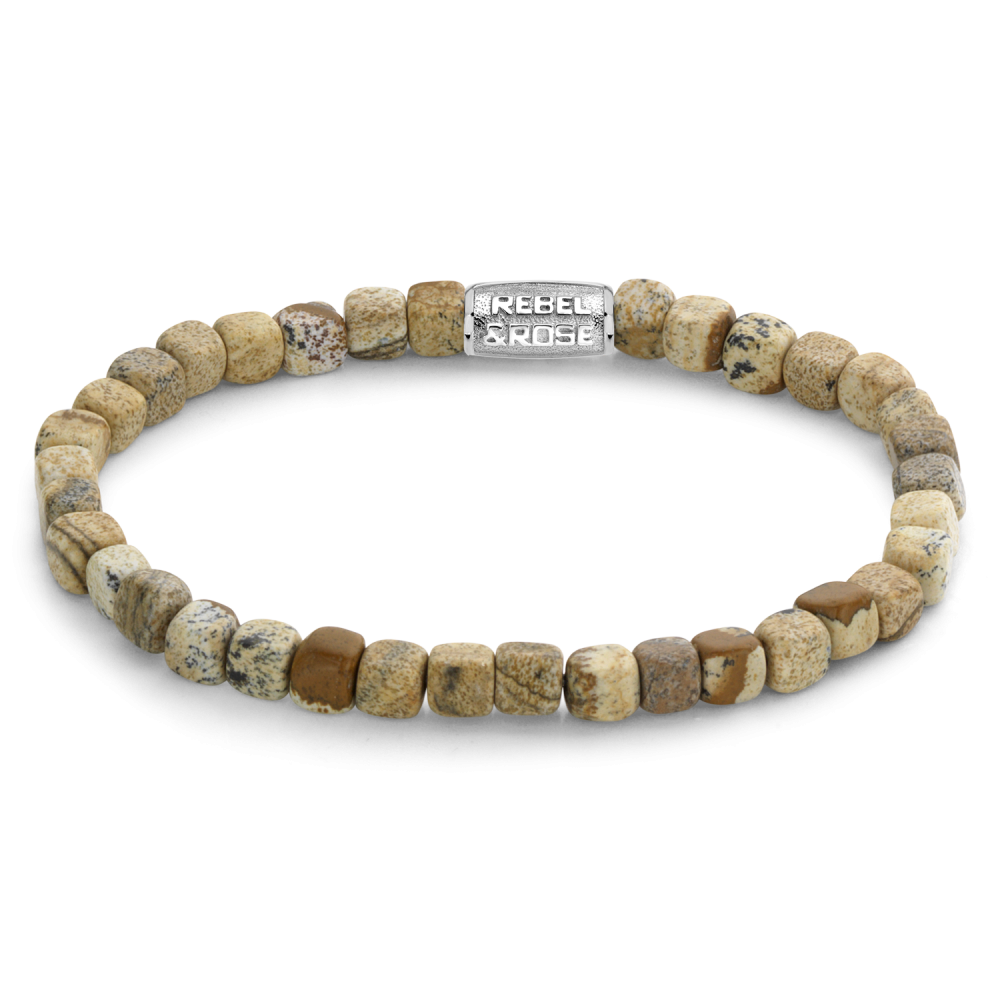 Rebel and Rose Roll The Dices Woodstock 4mm Bracelet ICE Jewellery