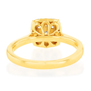Luminesce Lab Grown 1/3 Carat Diamond Ring in 9ct Yellow Gold