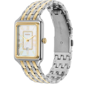 Fossil ES5305 Raquel Mother of Pearl Two Tone Ladies Watch