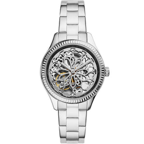 Fossil BQ3753 Rye Silver Tone Watch