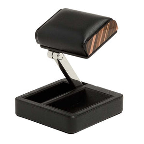 Wolf Roadster Single Travel Watch Stand Black