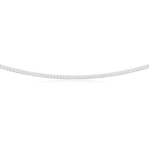 Sterling Silver Curb 80 Gauge 70cm Chain