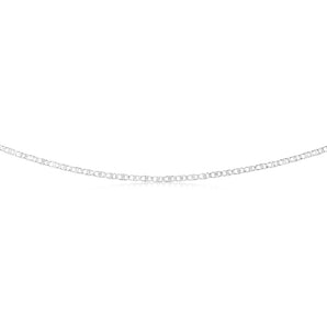 Sterling Silver Anchor 50 Gauge 55cm Chain