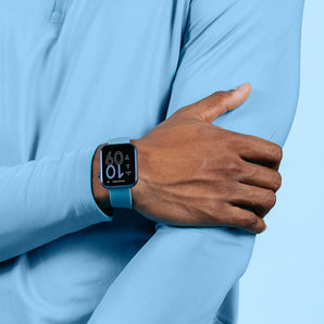 Reflex Active Series 12 Denim Silicone Smartwatch