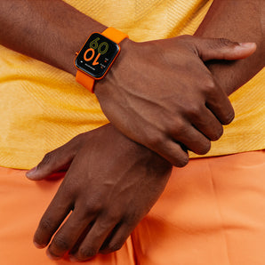 Reflex Active Series 12 Orange Silicone Smartwatch
