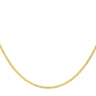Ice Jewellery 9K Yellow Gold 30 Diamond Cut Adjustable Curb Chain 46cm-51cm - 1.13.0041 | Ice Jewellery Australia