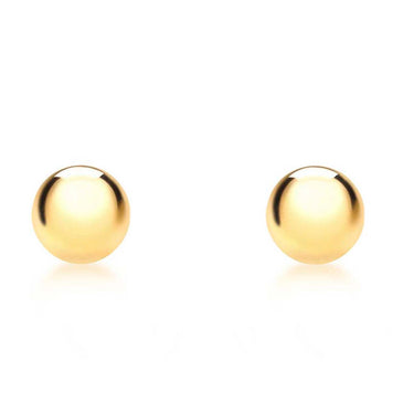 Yellow Gold Stud Earrings
