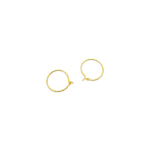 Ichu Diy Sleeper Gold Earrings - TP4707G | Ice Jewellery Australia