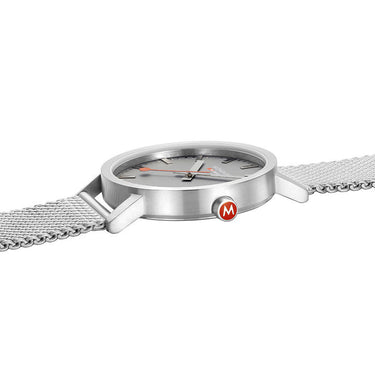 Mondaine Official Swiss Railways Classic Grey 40mm Watch - A660.30360.80SBJ | Ice Jewellery Australia