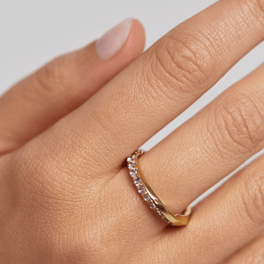 P D PAOLA Cavalier Yellow Gold Ring - AN01-197 | Ice Jewellery Australia