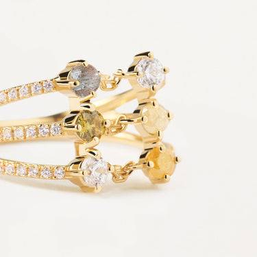 P D PAOLA Juno Gold Ring - AN01-655 | Ice Jewellery Australia