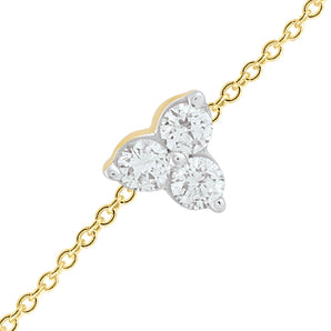 Ice Jewellery Bracelet with 0.15ct Diamonds in 9K Yellow Gold | Ice Jewellery Australia