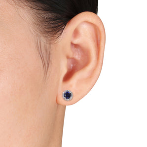 Sapphire Earrings - Stud Earrings