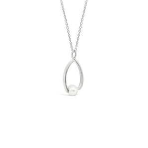 Ichu Twisted Pearl Necklace - RP0504 | Ice Jewellery Australia