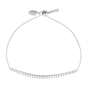 Georgini Iconic Bridal Vera 2Mm Bracelet Silver - IB182W | Ice Jewellery Australia