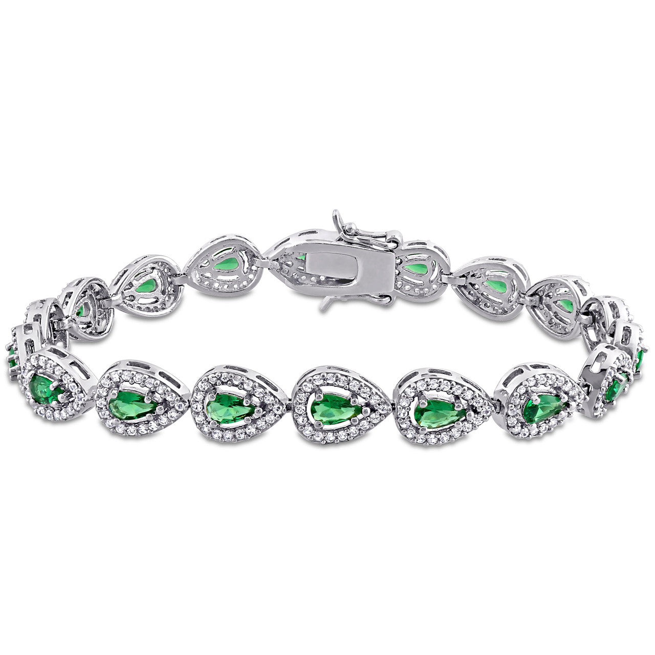 Green tennis store bracelet