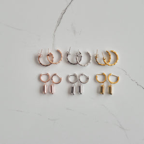 Georgini Emilio Gold Drop Earrings - IE851G | Ice Jewellery Australia