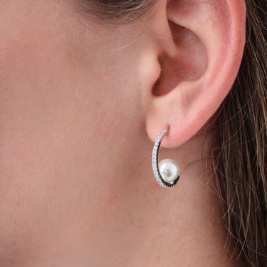 Georgini Heirloom Legacy Earrings Silver - IE967W | Ice Jewellery Australia