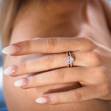 Georgini Aurora Glory Ring Rose Gold -  IR479RG | Ice Jewellery Australia