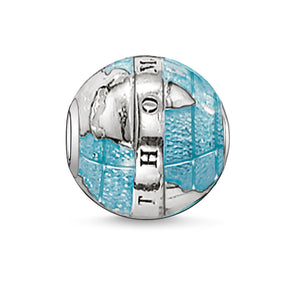 THOMAS SABO Turquoise Blue Globe Karma Bead - K0036-007-1 | Ice Jewellery Australia
