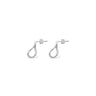 Ichu Abstract Oval Earrings - ME10007 | Ice Jewellery Australia