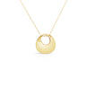 Ichu Abstract Necklace Gold - ME14704G | Ice Jewellery Australia