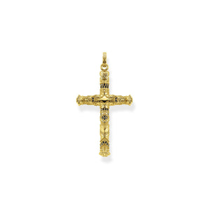 THOMAS SABO Pendant Cross Gold -  PE909-414-39 | Ice Jewellery Australia