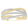 Ice Jewellery Ring with 0.20ct Diamonds in 9K Yellow Gold -  R-41461-020-Y | Ice Jewellery Australia