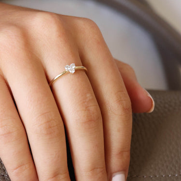 Ice Jewellery Ring with 0.15ct Diamond in 9K Yellow Gold -  R-41820-015-Y | Ice Jewellery Australia