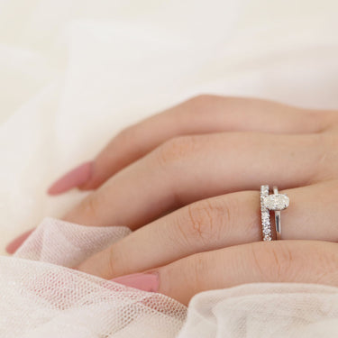 Ice Jewellery Diamond Solitaire Ring with 0.50ct Diamonds in 9K White Gold - R-42377-050-W | Ice Jewellery Australia