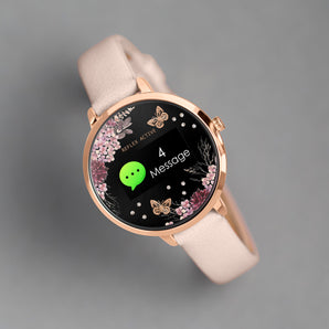 Reflex Active Series 3 Rose Gold Pink Midnight Garden Smart Watch - RA03-2014 | Ice Jewellery Australia