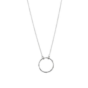 Ichu Rope Twist Eternity Necklace - TP2704 | Ice Jewellery Australia