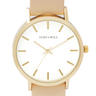 Tony + Will Classic Gold/White Watch - TWT000FL-G/WHT/STONE | Ice Jewellery Australia