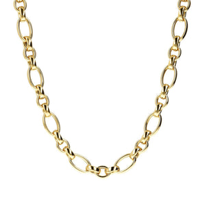 Bronzallure Golden Large Link Short Necklace - WSBZ01221Y.Y | Ice Jewellery Australia