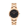 Daniel Wellington Iconic Link 28mm Rose Black Gold Watch - DW00100214 | Ice Jewellery Australia