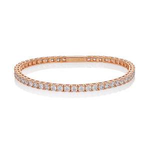 Georgini Rose Gold Tennis Bracelet - Ice Jewellery Australia
