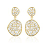 Georgini Anna Mosaic Gold Drop Earring - IE811G | Ice Jewellery Australia