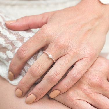 Georgini Heirloom Cherished Ring Rose Gold -  IR471RG | Ice Jewellery Australia