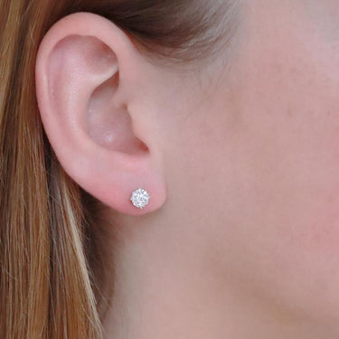 Ice Jewellery Stud Earrings with 0.33ct Diamonds in 9K Yellow Gold | Ice Jewellery Australia