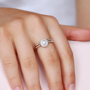 Ice Jewellery Engagement & Wedding Ring Set with 0.33ct Diamonds in 9K Yellow Gold -  R-40285-033-Y | Ice Jewellery Australia