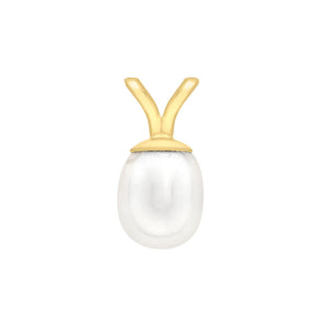 9K Yellow Gold Cult Freshwater Pearl Pendant