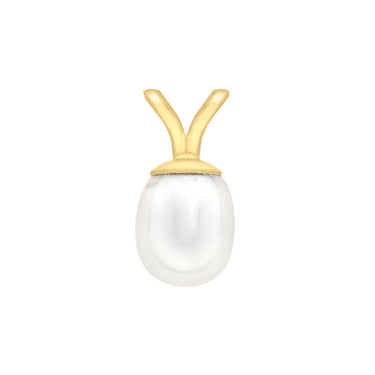 9K Yellow Gold Cult Freshwater Pearl Pendant