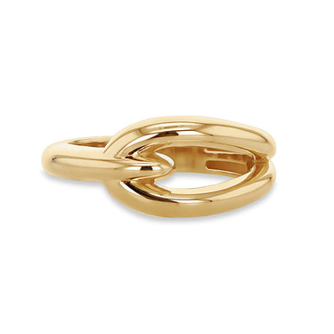 9K Yellow Gold Open Link Ring