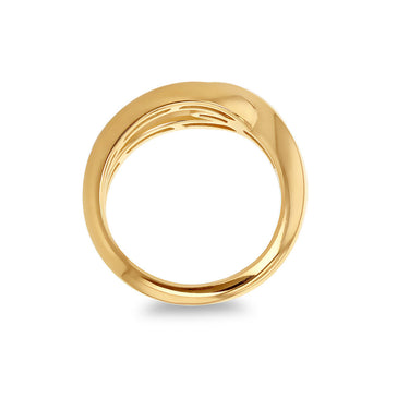 9K Yellow Gold Open Link Ring