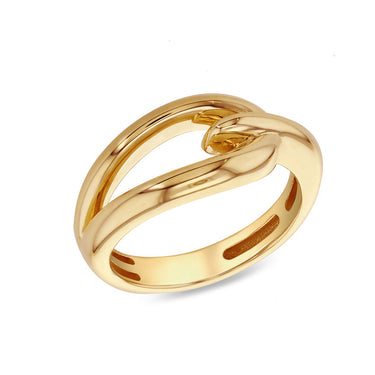 9K Yellow Gold Open Link Ring