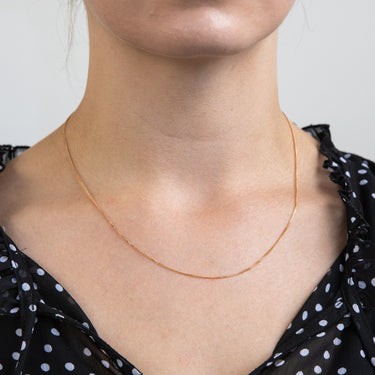 9ct Yellow Solid Gold Curb 45cm Chain