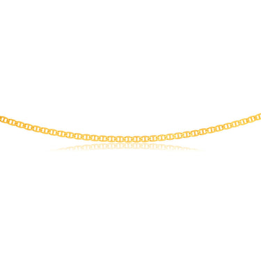 9ct Superb Yellow Solid Gold Anchor 70cm Chain